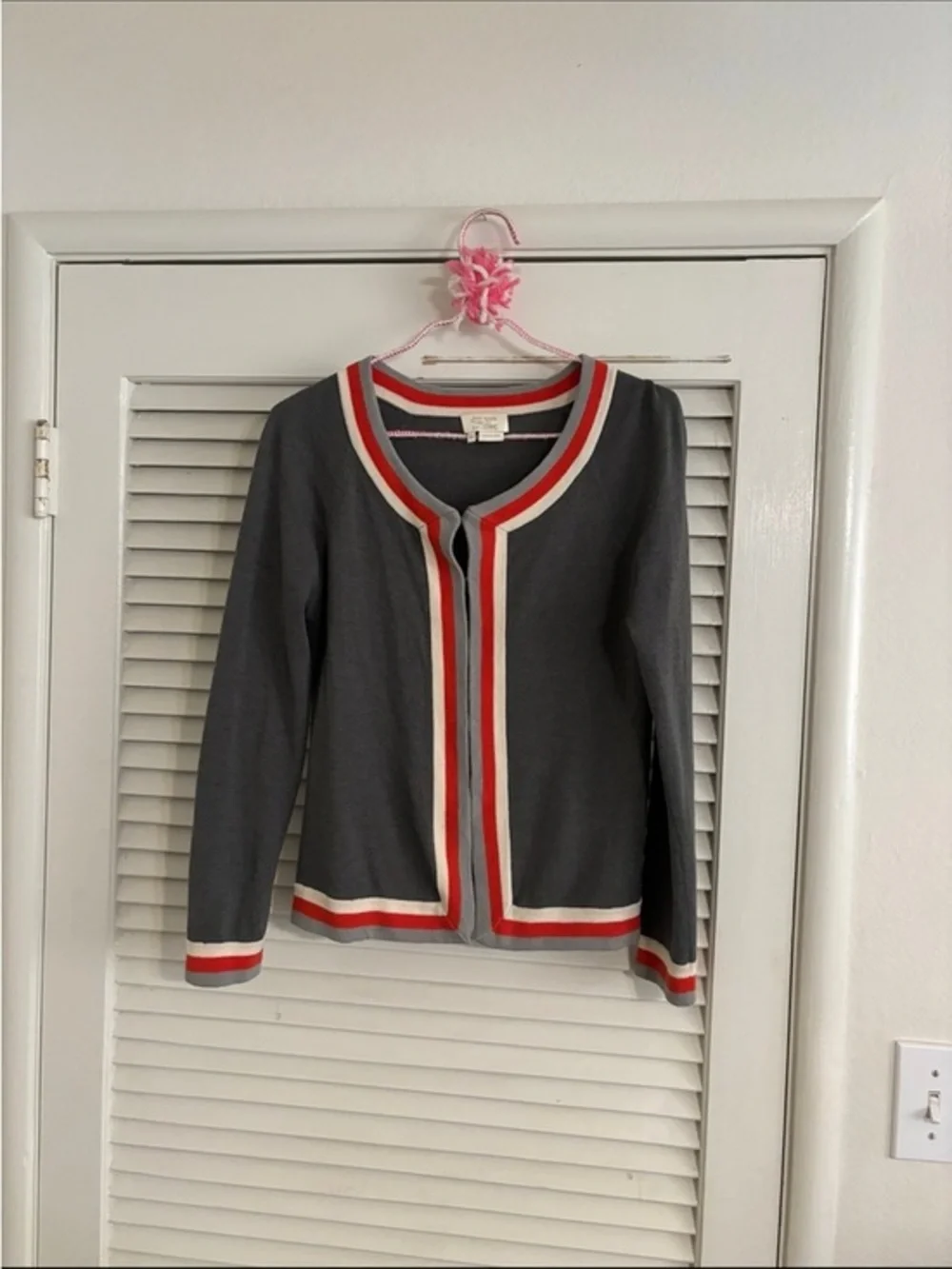 Kate Spade “Live Colorfully” cardigan size XS